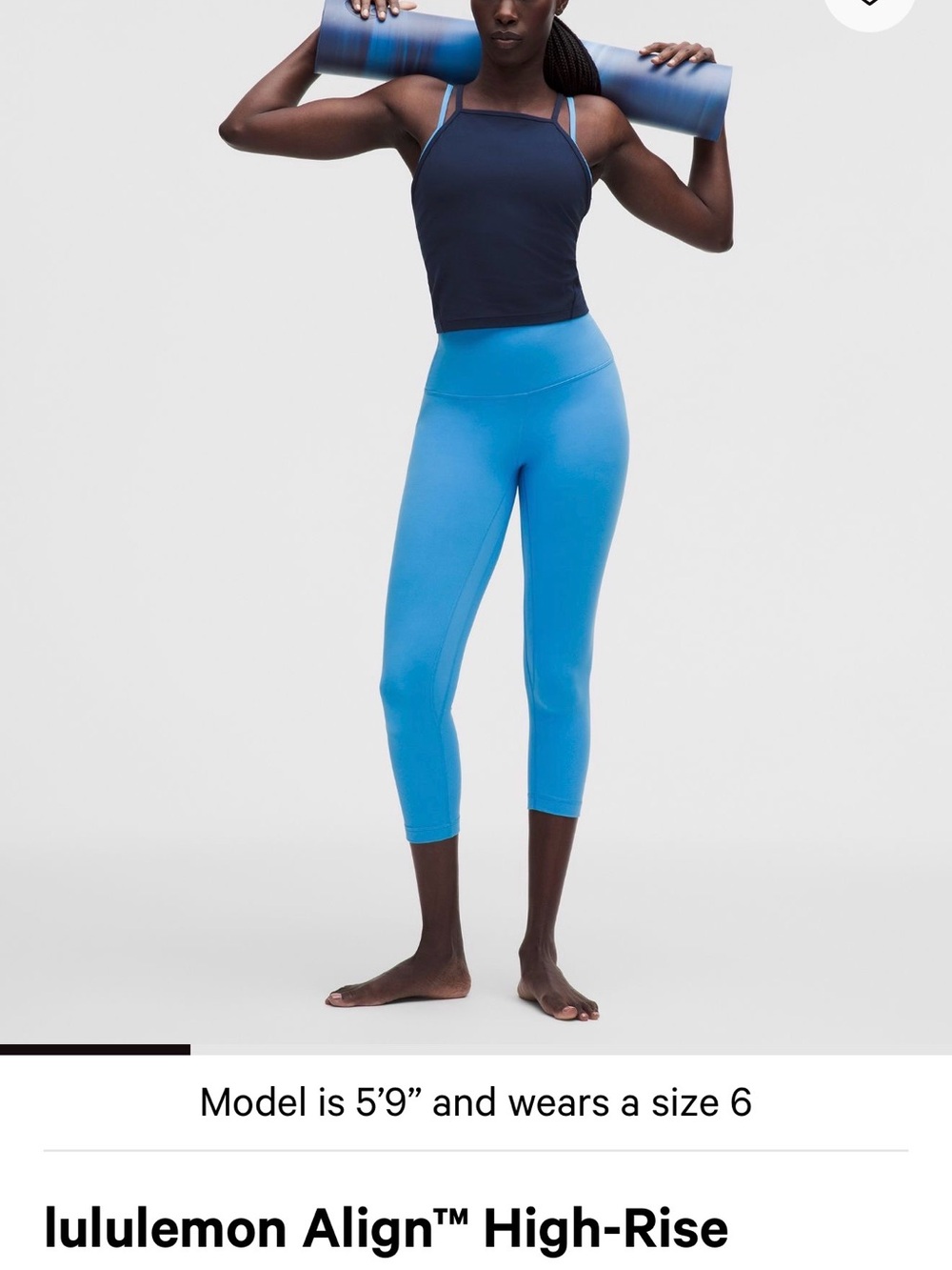 lululemon athletica High-Rise Align Crop Leggings